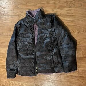 North face girls reversible coat